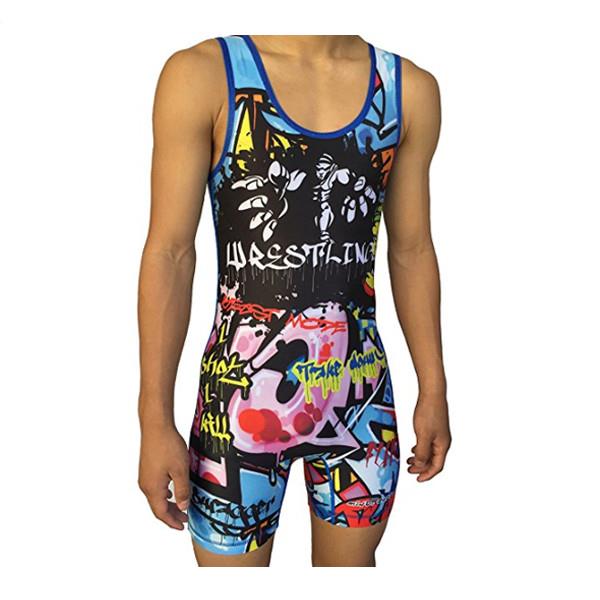 female wrestling singlet