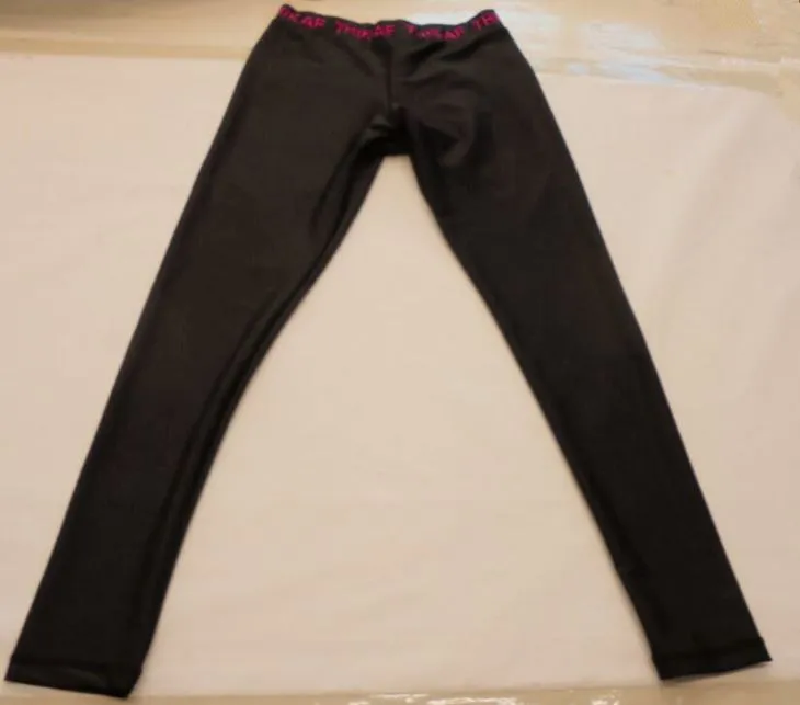 Tonton Sportswear Custom 승화 Black Yoga Pants 염색 레깅스